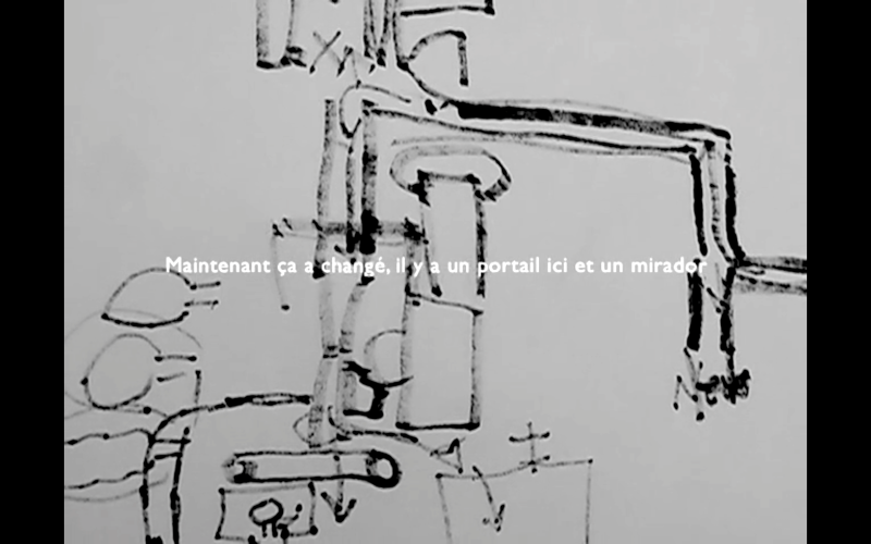 Fig. 1. Till Roeskens, Vidéocartographies, 2009. DV, 46 min. 