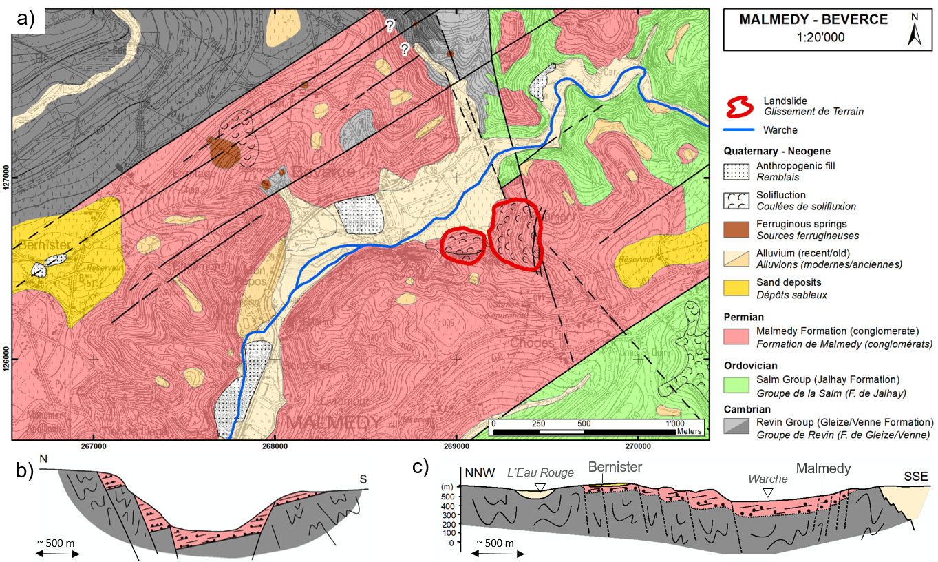 Red E Map Redlands Popups | Seismotectonic Activity In East Belgium: Relevance Of A Major  Scarp And Two Associated Landslides In The Region Of Malmedy